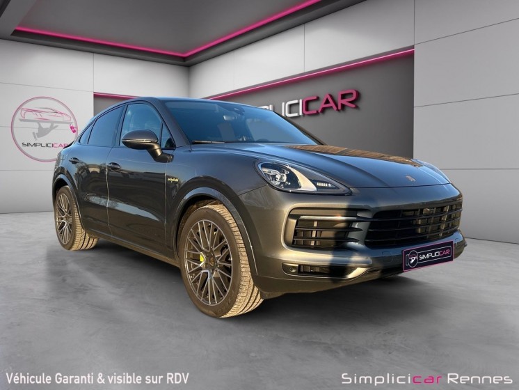 Porsche cayenne coupe 3.0 v6 462 ch tiptronic bva, cuir étendu, pack chrono, caméra 360, attelage, occasion simplicicar... Porsche cayenne coupe 3.0 v6 462 ch tiptronic bva, cuir étendu, pack chrono, caméra 360, attelage, occasion simplicicar...