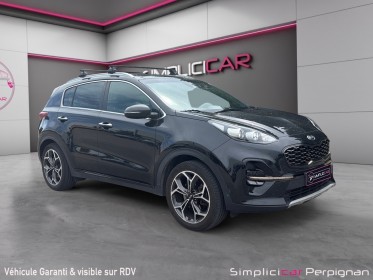 Kia sportage 1.6 crdi 136ch mhev dct7 4x2 gt line premium apple car play/toit ouvrant panoramique/clim garantie 12 mois...