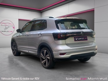 Volkswagen t-cross 1.0 tsi 110 start/stop dsg7 r-line tech/camera/garantie 12 mois/entretiens volkswagen occasion montreuil...