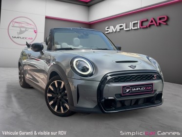 Mini cooper  2.0i 178ch s cabriolet occasion cannes (06) simplicicar simplicibike france