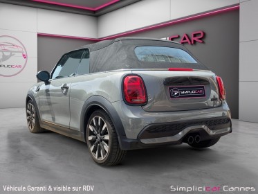 Mini cooper  2.0i 178ch s cabriolet occasion cannes (06) simplicicar simplicibike france