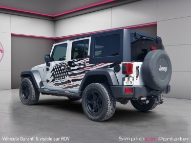 Jeep wrangler v6 3.6 pentastar 284 unlimited rubicon a occasion simplicicar pontarlier simplicicar simplicibike france