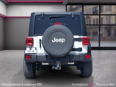 Jeep wrangler v6 3.6 pentastar 284 unlimited rubicon a occasion simplicicar pontarlier simplicicar simplicibike france