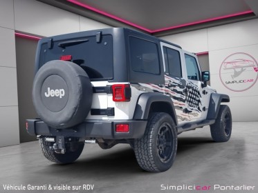 Jeep wrangler v6 3.6 pentastar 284 unlimited rubicon a occasion simplicicar pontarlier simplicicar simplicibike france