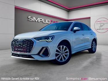 Audi q3 sportback 35 tdi 150 ch s tronic 7 quattro s line / attelage / hayon Électrique occasion simplicicar besanÇon...