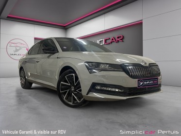 Skoda superb 1.4 tsi phev 218 ch dsg6 sportline // toit panoramique occasion simplicicar pertuis  simplicicar simplicibike...