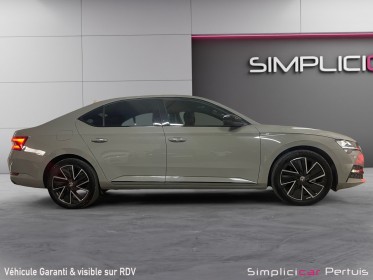 Skoda superb 1.4 tsi phev 218 ch dsg6 sportline // toit panoramique occasion simplicicar pertuis  simplicicar simplicibike...