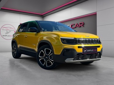 Jeep avenger 115kw / 1st edition / garantie  8 ans batterie  constructeur 1 an occasion  simplicicar nord isere simplicicar...