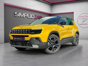 Jeep avenger 115kw / 1st edition / garantie  8 ans batterie  constructeur 1 an occasion  simplicicar nord isere simplicicar...