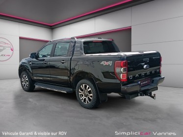 Ford ranger double cabine 3.2 tdci 200 4x4 bva6 wildtrak plateau coulissant  couvre benne alu garantie 12 mois occasion scl...