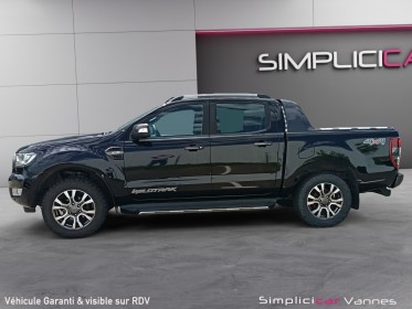 Ford ranger double cabine 3.2 tdci 200 4x4 bva6 wildtrak plateau coulissant  couvre benne alu garantie 12 mois occasion scl...