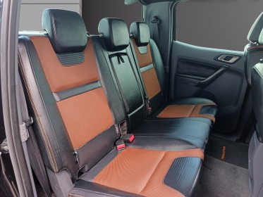 Ford ranger double cabine 3.2 tdci 200 4x4 bva6 wildtrak plateau coulissant  couvre benne alu garantie 12 mois occasion scl...