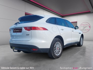 Jaguar f-pace 2.0d 180 ch bva8   toit panoramique pure attelage leds pure entretien a jour occasion avignon (84) simplicicar...