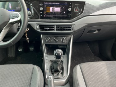 Volkswagen polo 1.0 tsi 95 ss bvm5 life plus carplay-camera de recul-garantie constructeur occasion simplicicar marignane ...