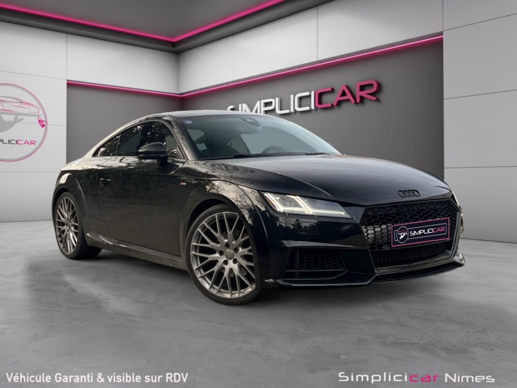 Audi tt coupe 2.0 tfsi 230 quattro s tronic 6 s line - bang olufsen- carplay - garantie 12 mois occasion simplicicar nimes -... Audi tt coupe 2.0 tfsi 230 quattro s tronic 6 s line - bang olufsen- carplay - garantie 12 mois occasion simplicicar nimes -...