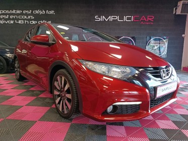 Honda civic 1.6 i-dtec 120 exclusive navi  cuir sièges chauffants toit panoramique carnet entretien complet honda......