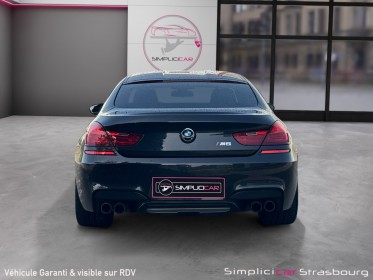 Bmw m6 gran coupe f06 m m dkg7 bang  olufsen 3d - pack carbone - keyless go - sieges ventile occasion simplicicar strasbourg...