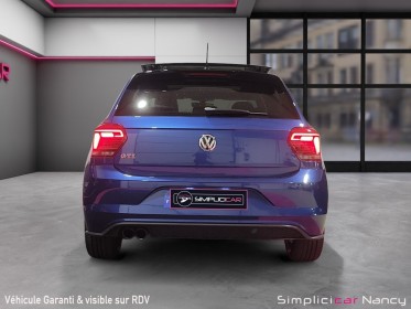 Volkswagen polo gti 200ch/toit ouvrant/beats audio/cockpit/alcantara/ garantie 12 mois occasion simplicicar nancy simplicicar...