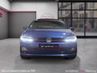 Volkswagen polo gti 200ch/toit ouvrant/beats audio/cockpit/alcantara/ garantie 12 mois occasion simplicicar nancy simplicicar...