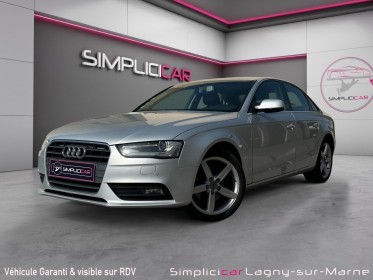 Audi a4 2.0 tdi 143 dpf ambition luxe multitronic a occasion simplicicar lagny  simplicicar simplicibike france