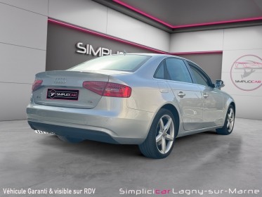 Audi a4 2.0 tdi 143 dpf ambition luxe multitronic a occasion simplicicar lagny  simplicicar simplicibike france