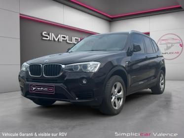 Bmw x3 f25 lci xdrive20d 190ch xline --garantie12mois-- occasion simplicicar valence - ksv  simplicicar simplicibike france