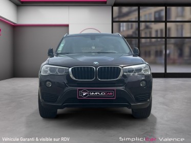 Bmw x3 f25 lci xdrive20d 190ch xline --garantie12mois-- occasion simplicicar valence - ksv  simplicicar simplicibike france