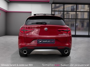 Alfa romeo stelvio 210 ch q4/carplay/attelage/toit ouvrant/camera radar/siÈgesvolant chauffants occasion simplicicar salon...