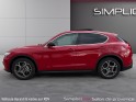 Alfa romeo stelvio 210 ch q4/carplay/attelage/toit ouvrant/camera radar/siÈgesvolant chauffants occasion simplicicar salon...