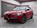Alfa romeo stelvio 210 ch q4/carplay/attelage/toit ouvrant/camera radar/siÈgesvolant chauffants occasion simplicicar salon...