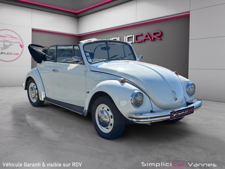 Volkswagen coccinelle 1302 cabriolet garantie 12 mois moteur, boite, pont occasion scl 56 - simplicicar vannes simplicicar... Volkswagen coccinelle 1302 cabriolet garantie 12 mois moteur, boite, pont occasion scl 56 - simplicicar vannes simplicicar...