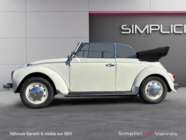 Volkswagen coccinelle 1302 cabriolet garantie 12 mois moteur, boite, pont occasion scl 56 - simplicicar vannes simplicicar...