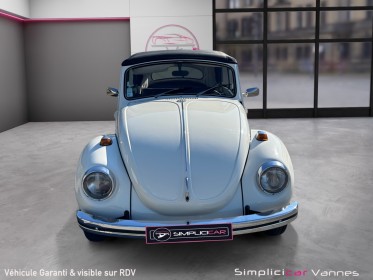 Volkswagen coccinelle 1302 cabriolet garantie 12 mois moteur, boite, pont occasion scl 56 - simplicicar vannes simplicicar...