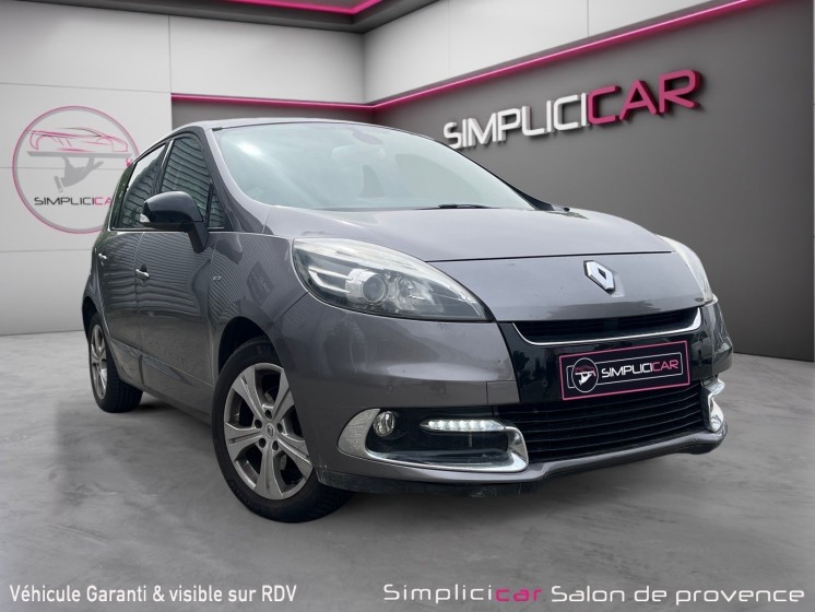 Renault scenic iii 1ère mains france/dci 110/bose/camera de recul/bluetooth occasion simplicicar salon de provence... Renault scenic iii 1ère mains france/dci 110/bose/camera de recul/bluetooth occasion simplicicar salon de provence...