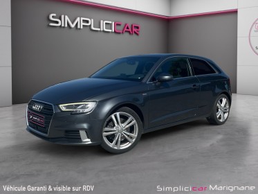 Audi a3 a3 2.0 tfsi 190 s tronic 7 quattro s line carplay-camera de recul-garantie 12 mois occasion simplicicar marignane ...