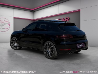 Porsche macan turbo 3.6 v6 440 ch pack performance pdk - suivi porshe - toit - pdls - keyless-go - chrono occasion...