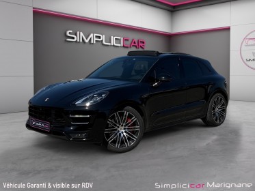 Porsche macan turbo 3.6 v6 440 ch pack performance pdk - suivi porshe - toit - pdls - keyless-go - chrono occasion...