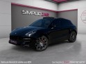Porsche macan turbo 3.6 v6 440 ch pack performance pdk - suivi porshe - toit - pdls - keyless-go - chrono occasion...