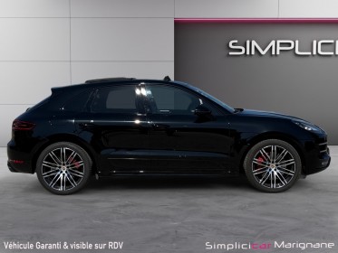 Porsche macan turbo 3.6 v6 440 ch pack performance pdk - suivi porshe - toit - pdls - keyless-go - chrono occasion...