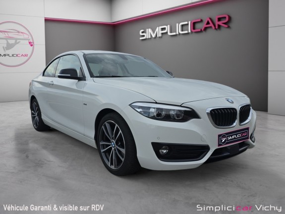 Bmw serie 2 coupe f22 lci 218 d 150 ch bva8 sport entretien full bmw garantie 12 mois occasion simplicicar vichy simplicicar...