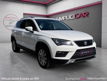 Seat ateca 1.6 tdi 115 ch ecomotive style garantie 12 mois camera de recul carplay courroie a jour occasion montpellier (34)...