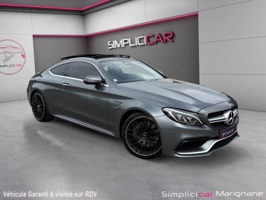 Mercedes classe c coupe 63 mercedes-amg speedshift mct amg - francaise - suivi complet mercedes - toit ouvrant - garantie...