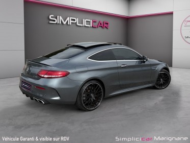 Mercedes classe c coupe 63 mercedes-amg speedshift mct amg - francaise - suivi complet mercedes - toit ouvrant - garantie...