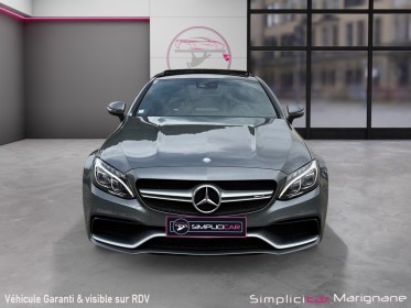 Mercedes classe c coupe 63 mercedes-amg speedshift mct amg - francaise - suivi complet mercedes - toit ouvrant - garantie...