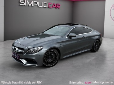 Mercedes classe c coupe 63 mercedes-amg speedshift mct amg - francaise - suivi complet mercedes - toit ouvrant - garantie...