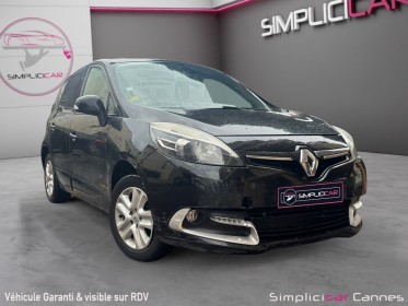 Renault scenic 1.5 dci 110ch occasion cannes (06) simplicicar simplicibike france