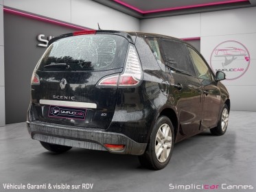 Renault scenic 1.5 dci 110ch occasion cannes (06) simplicicar simplicibike france