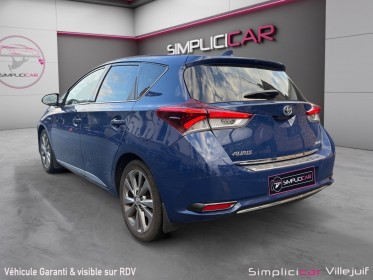 Toyota auris hybride 136 cv lounge toit panoramique, sièges chauffants, full entretien toyota, garantie 12 mois occasion...
