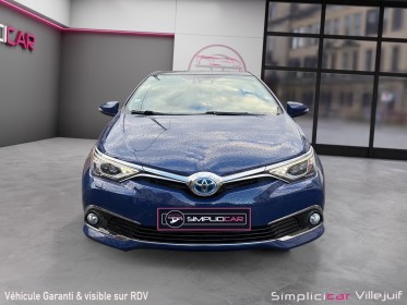 Toyota auris hybride 136 cv lounge toit panoramique, sièges chauffants, full entretien toyota, garantie 12 mois occasion...
