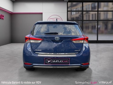 Toyota auris hybride 136 cv lounge toit panoramique, sièges chauffants, full entretien toyota, garantie 12 mois occasion...